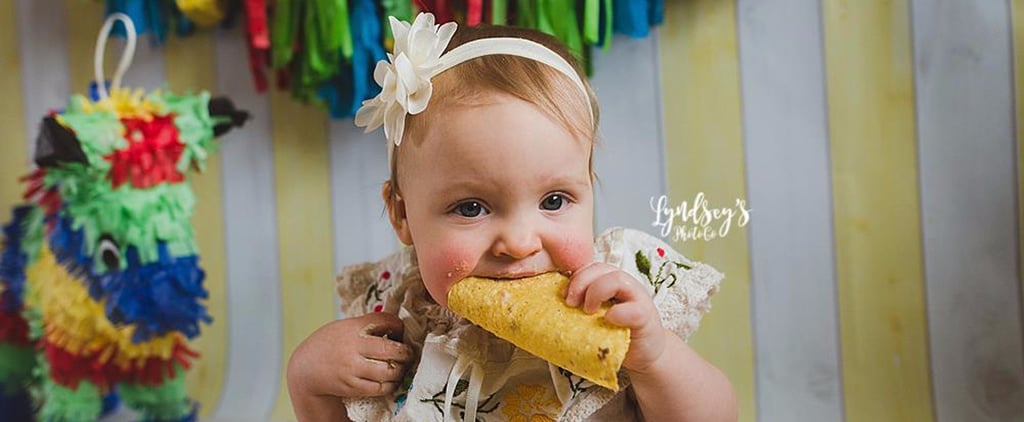Baby's Taco Smash Photoshoot