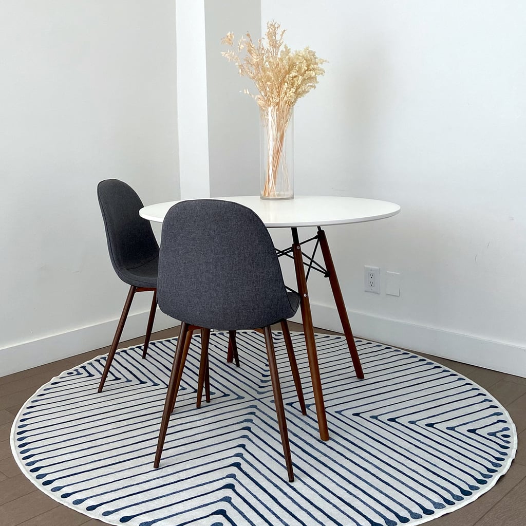 This Round Rug From Ruggable Transformed My Studio Apartment