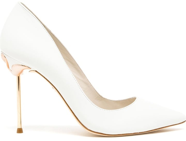 Sophia Webster Coco Pointed Leather Pumps ($481)
