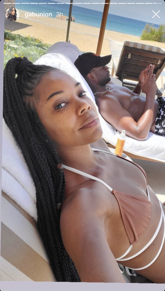 Gabrielle Union and Dwyane Wade Greece Holiday Photos 2019