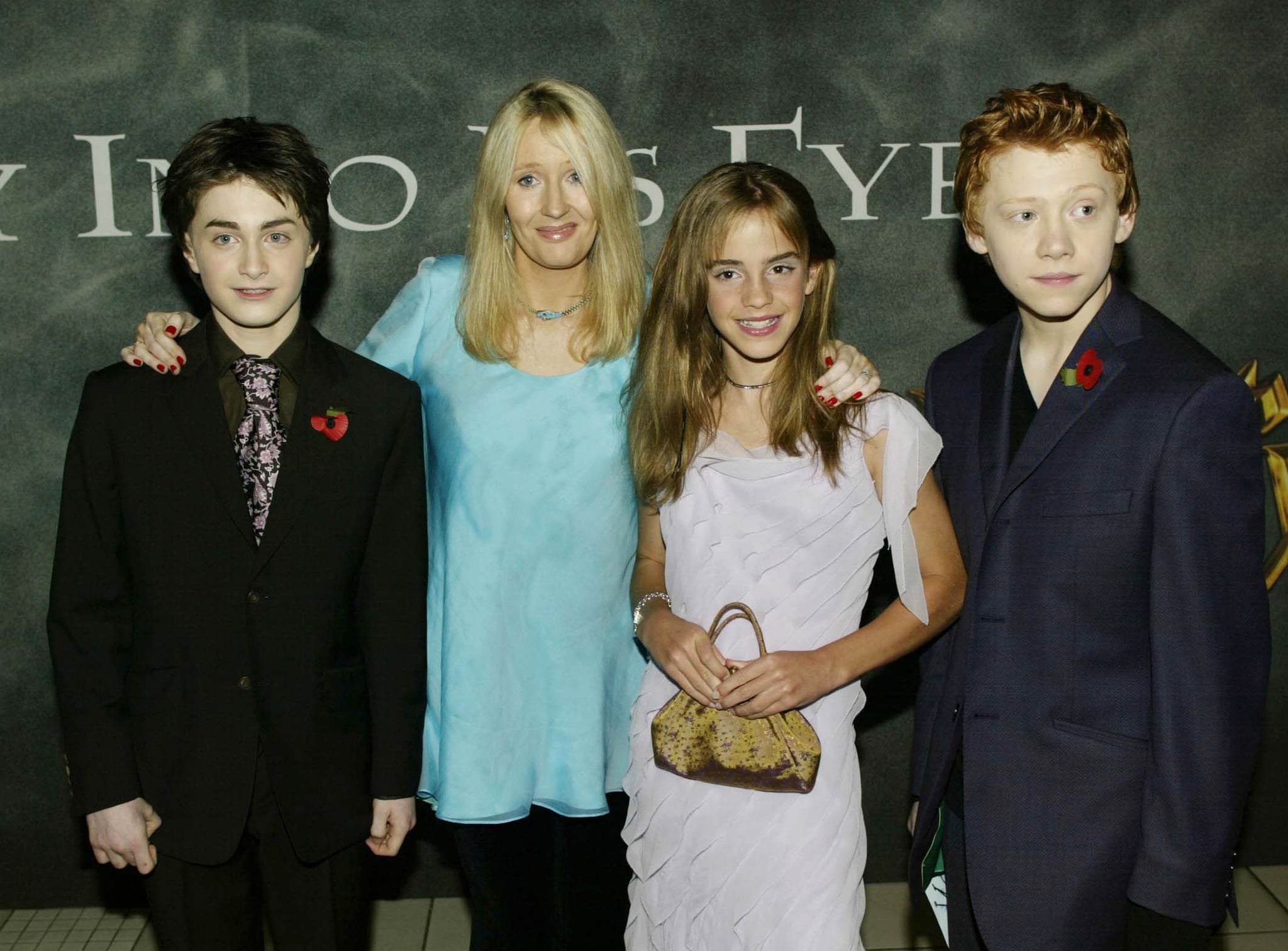 Jk Rowling And The Harry Potter Cast Through The Years Popsugar Celebrity