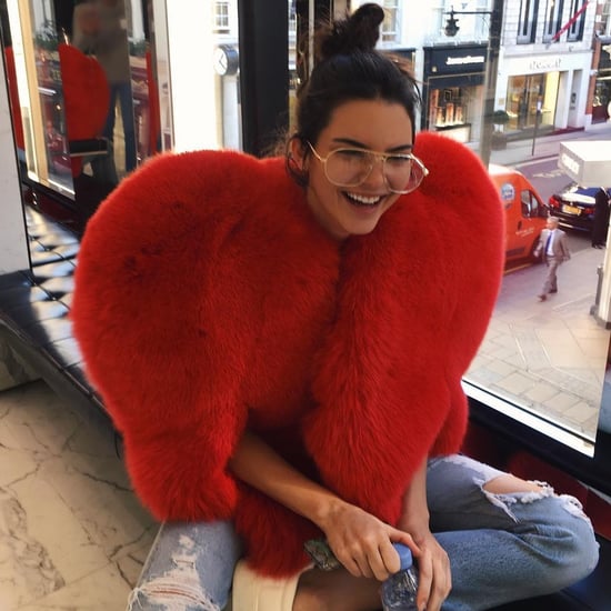 Saint Laurent Red Heart Coat Trend