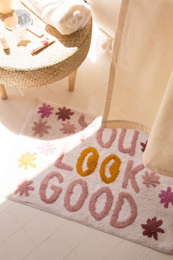 Urban Outfitters You Look Good Bath Mat