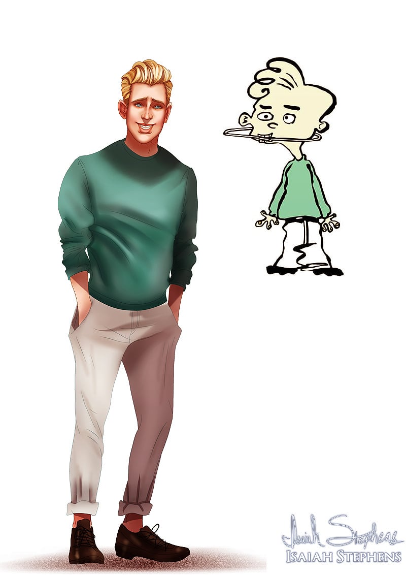 Jimmy From Ed Edd N Eddy This Artist Reimagined 90s Cartoon Characters As Adults And Omg They Are So Good Popsugar Love Sex Photo 9