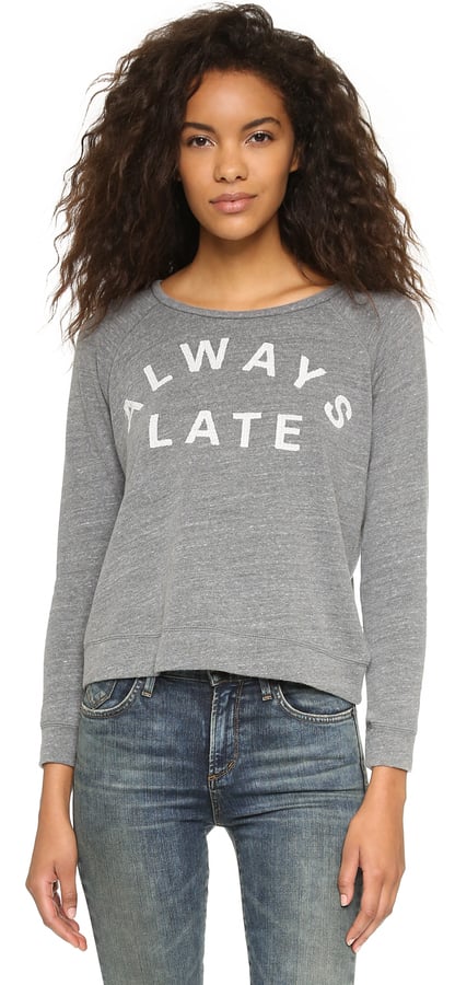 Sundry Always Late Pullover ($114)