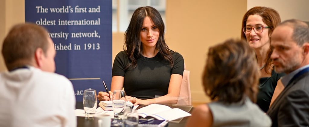 Meghan Markle Visits King's College in London December 2018
