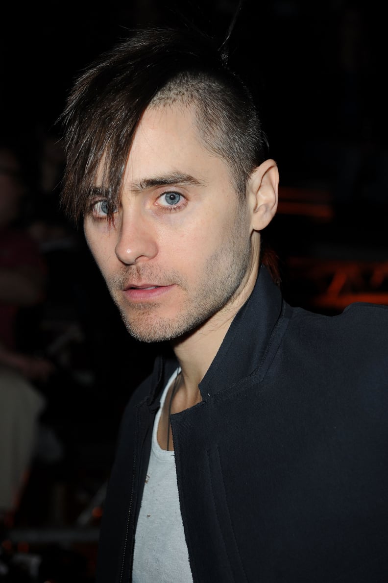 jared leto black hair