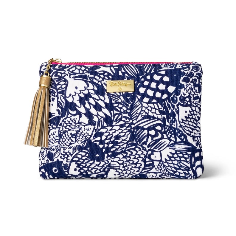 Lilly Pulitzer Navy Upstream Clutch