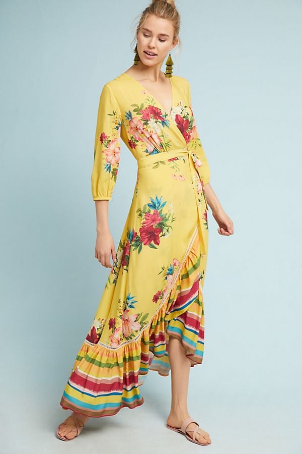 Farm Rio for Anthropologie Marketplace Wrap Dress 15 Insanely