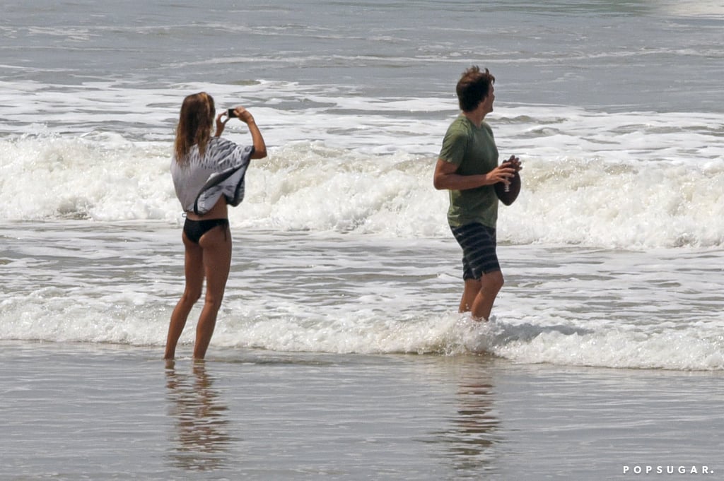Tom Brady and Gisele Bundchen Kissing in Costa Rica 2016