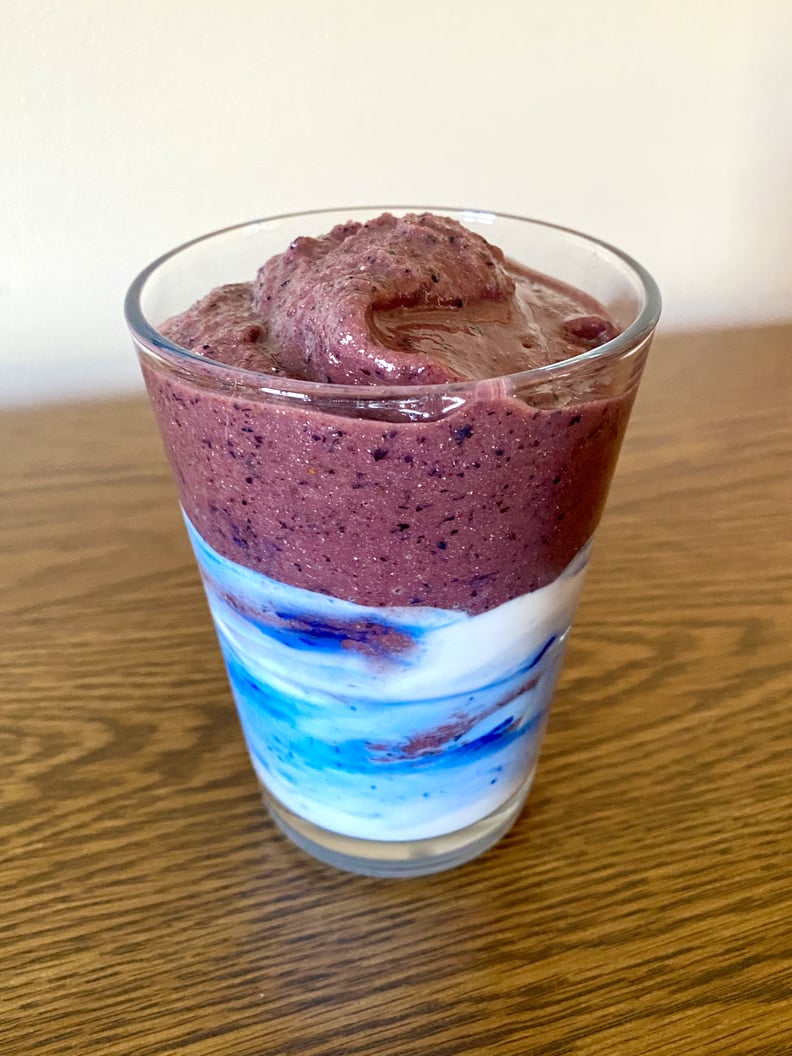 miranda kerr erewhon smoothie recipe copycat - finished product before toppings