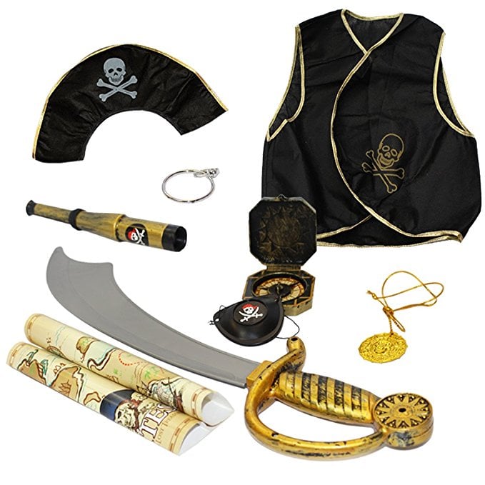 For 8 Year Olds Pirate Accessories Costume Accessory Set By