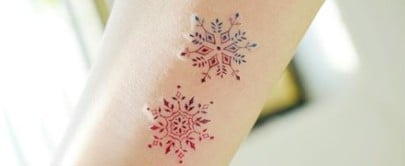 Snowflake Tattoo Ideas