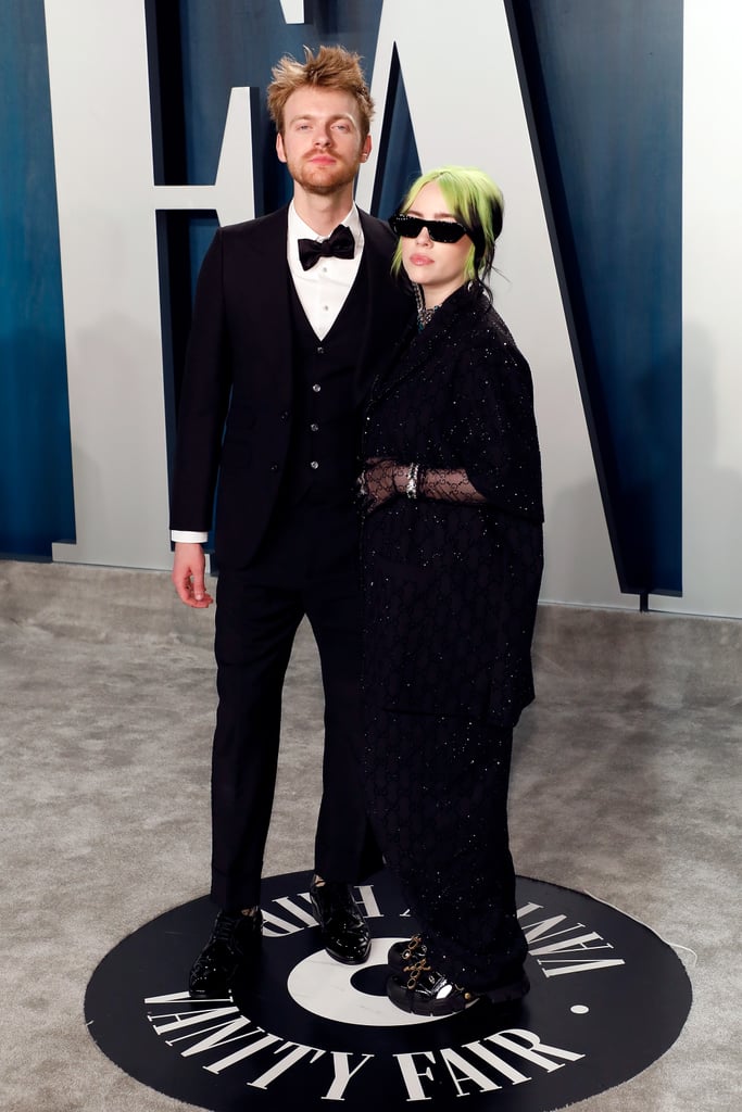 Billie Eilish and Finneas O'Connell at the Vanity Fair Oscars Afterparty 2020