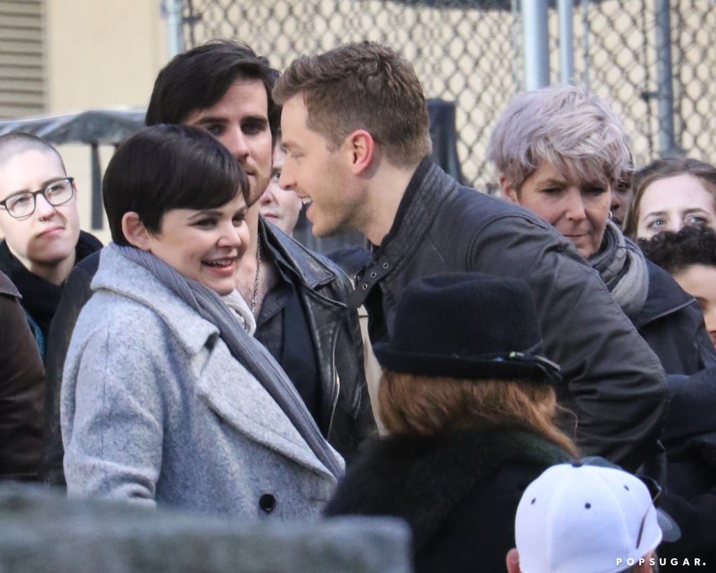 Josh Dallas on Set of the Season Finale
