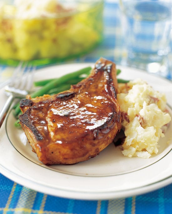 Whiskey-Glazed Pork Chops