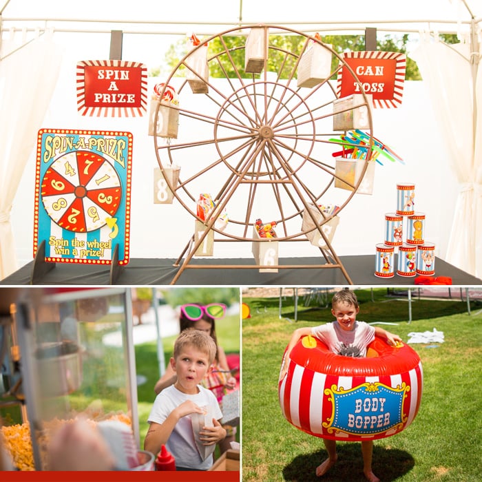 Vintage Carnival Birthday Party