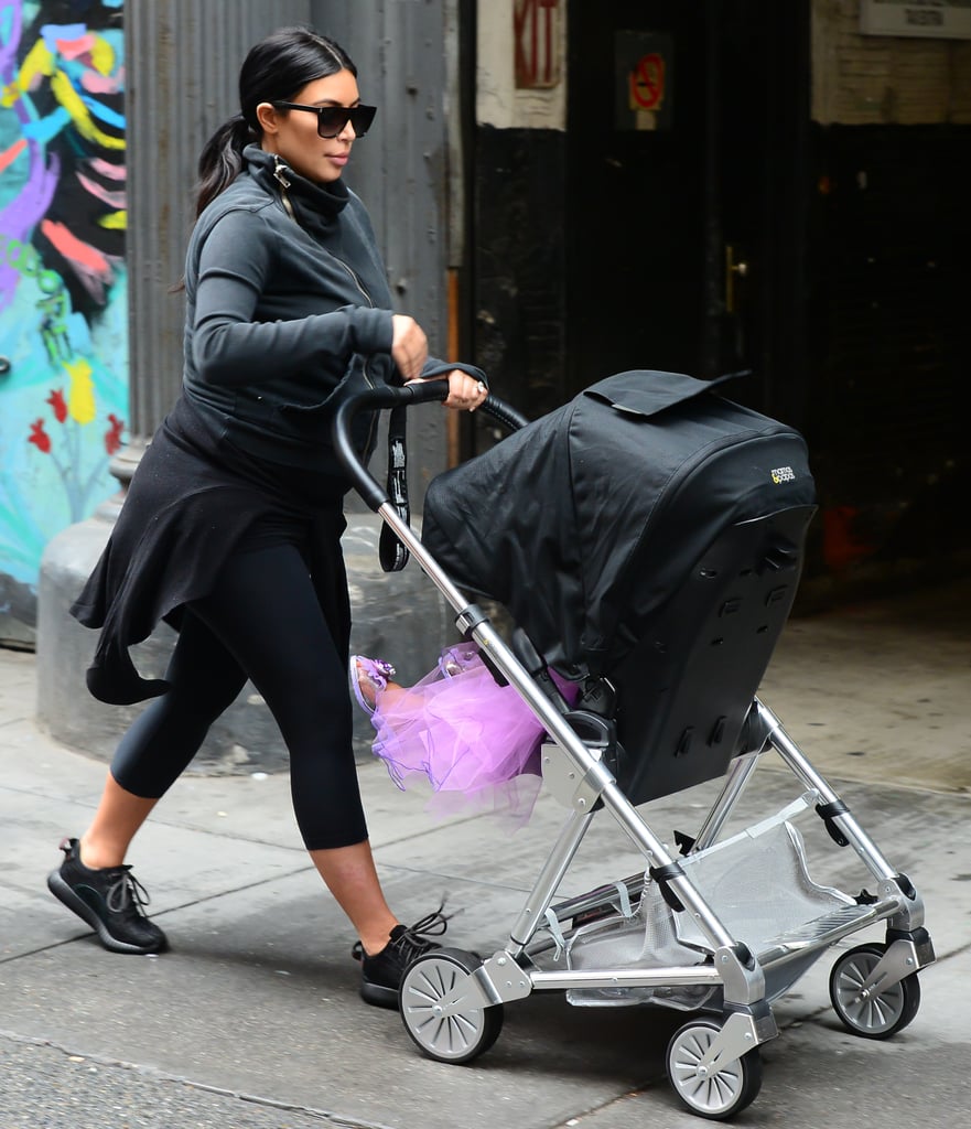 North West's Princess Shoes at Fashion Week