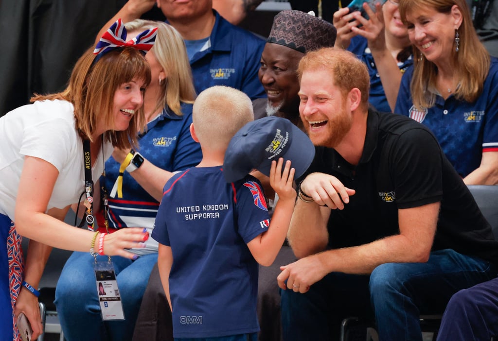 Prince Harry at the 2023 Invictus Games