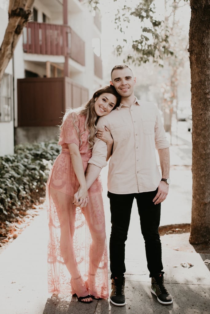 Champagne and Candy Engagement Shoot