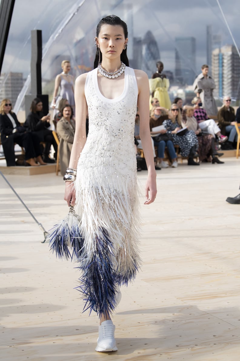 Alexander McQueen Brings Out the Spray Paint Again - The New York