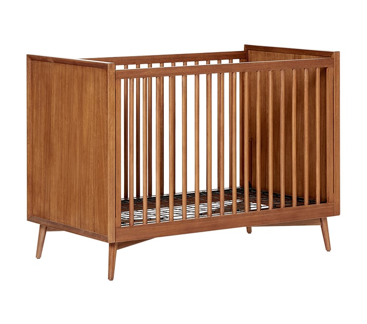 MidCentury Crib West Elm and Pottery Barn Kids Nursery Collection