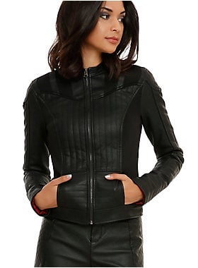 Star Wars Darth Vader Girls Faux Leather Jacket ($56, originally $70 ...