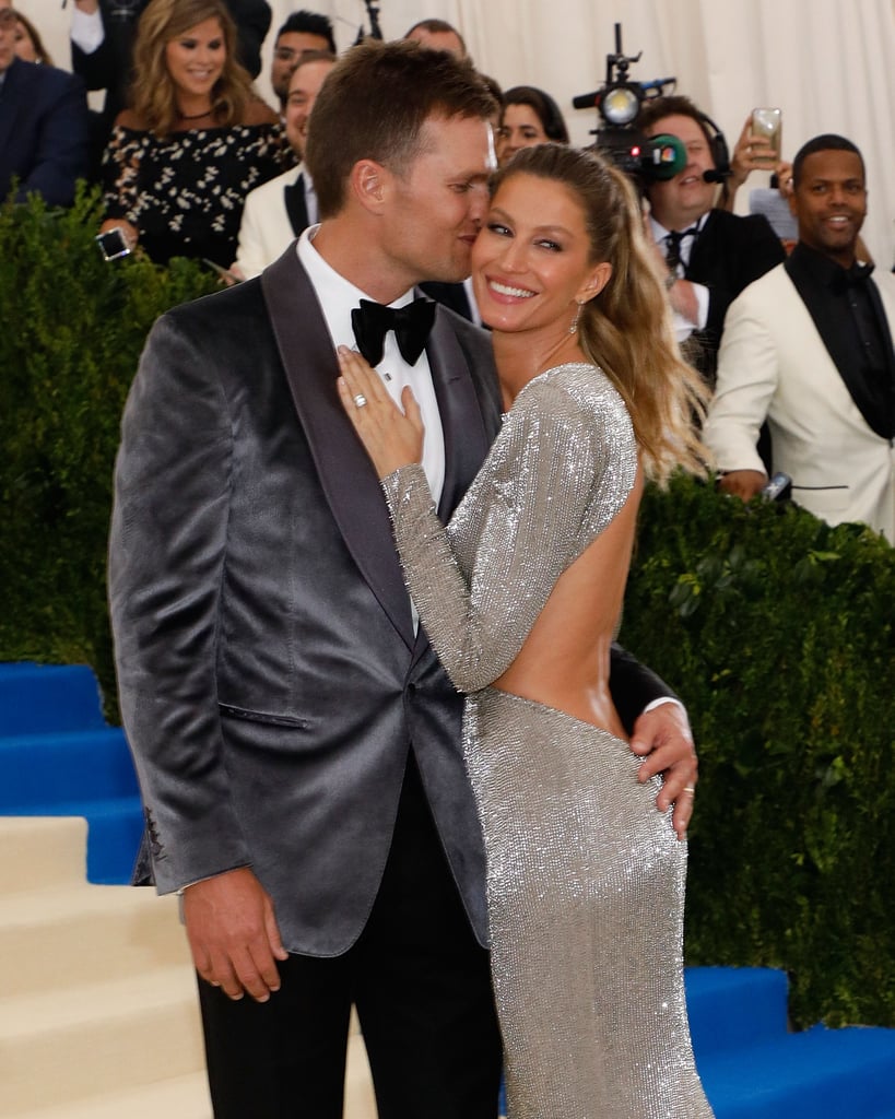 Gisele Bundchen and Tom Brady at the Met Gala 2017