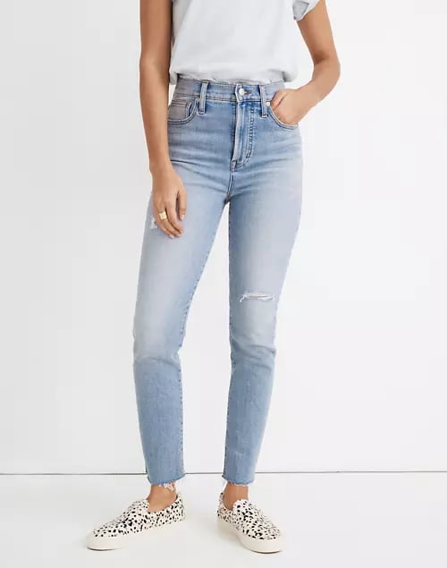 Madewell The Petite Perfect Vintage Jean in Coffey Wash: Worn-In Edition