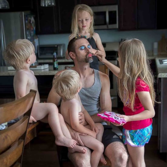 Photo Series Showing Hands-On Dads