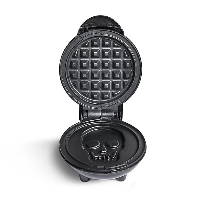 Dash Skull Mini Waffle Maker in Shimmer