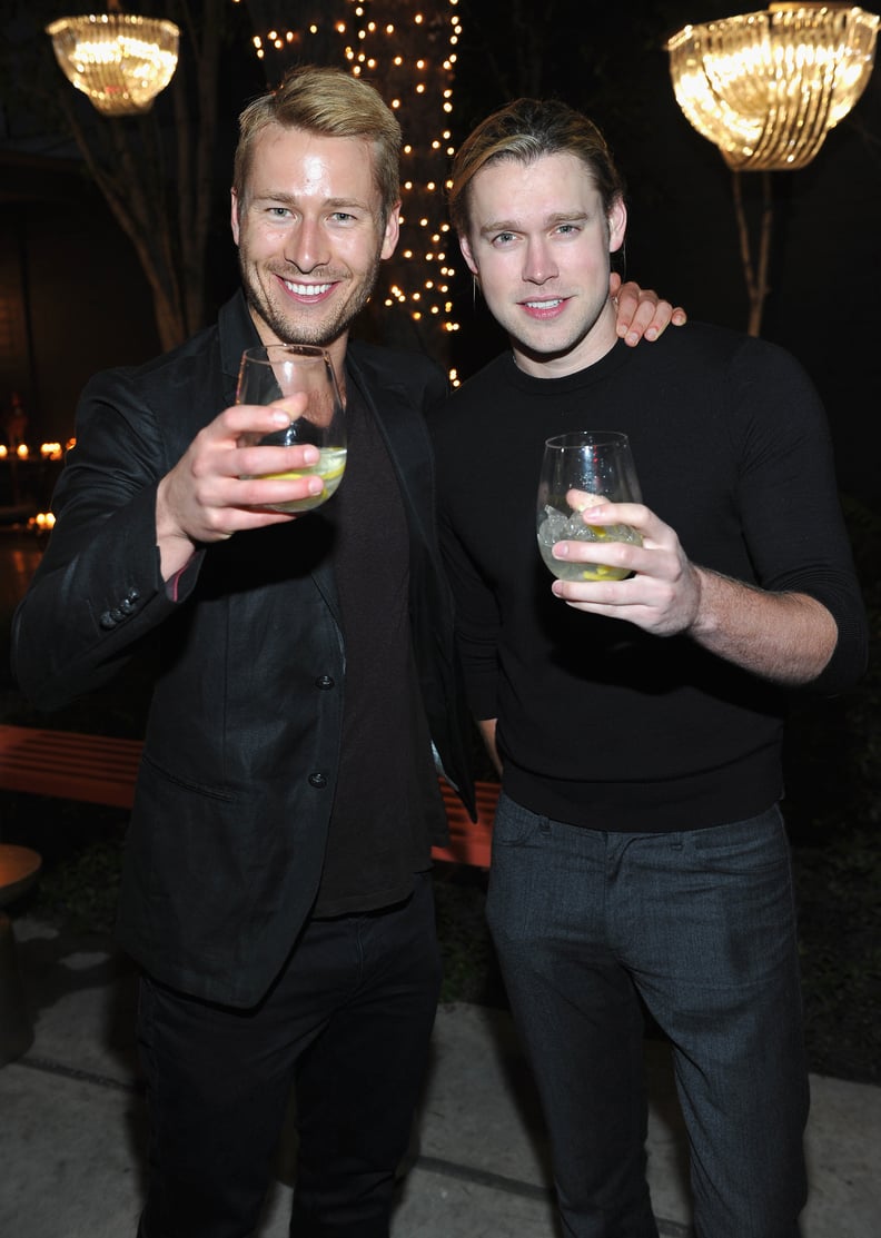 Chord Overstreet and Glen Powell
