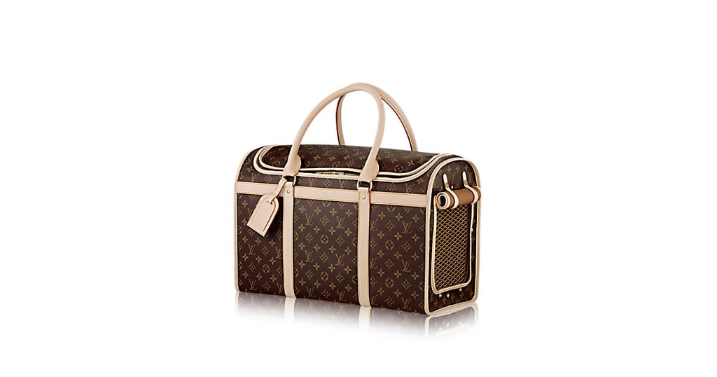 Louis Vuitton Monogrammed Dog Carrier