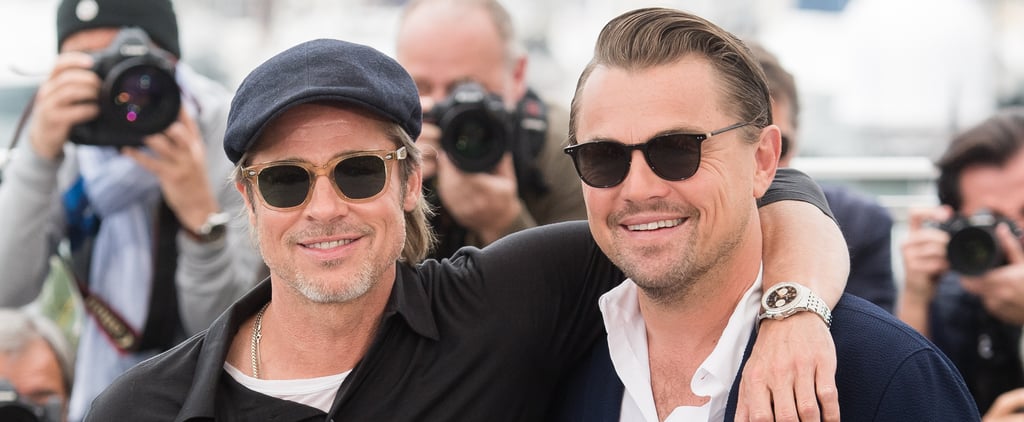 Brad Pitt and Leonardo DiCaprio Friendship Pictures