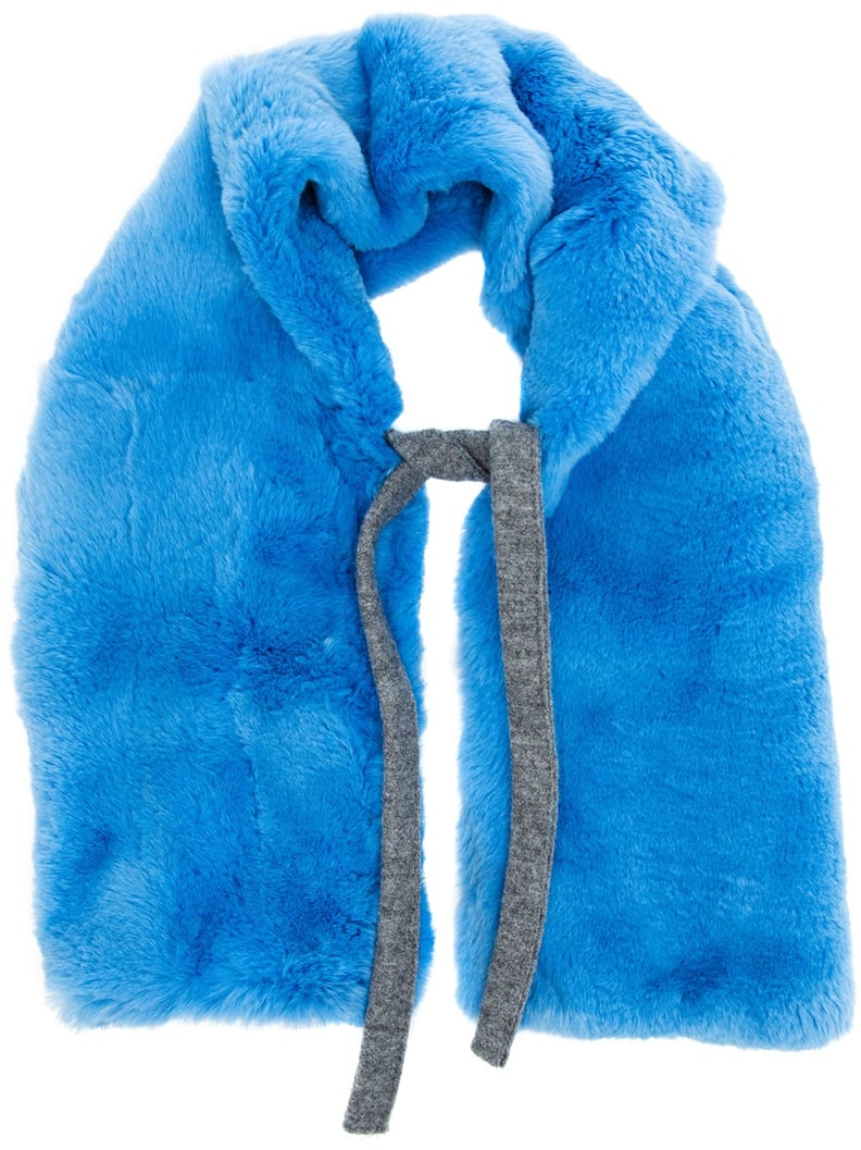 Diane Rabbit Fur Scarf