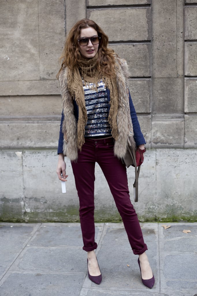 Paris Fashion Week Street Style Fall 2012 Paris Fashion Week Street Style Fall 2012