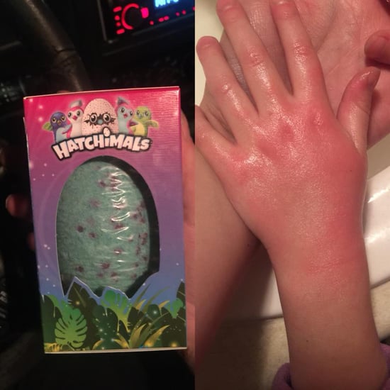Little Girl Gets Negative Reaction From Hatchimals Bath Bomb