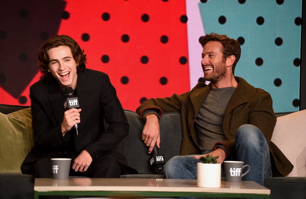 Armie Hammer and Timothee Chalamet Pictures