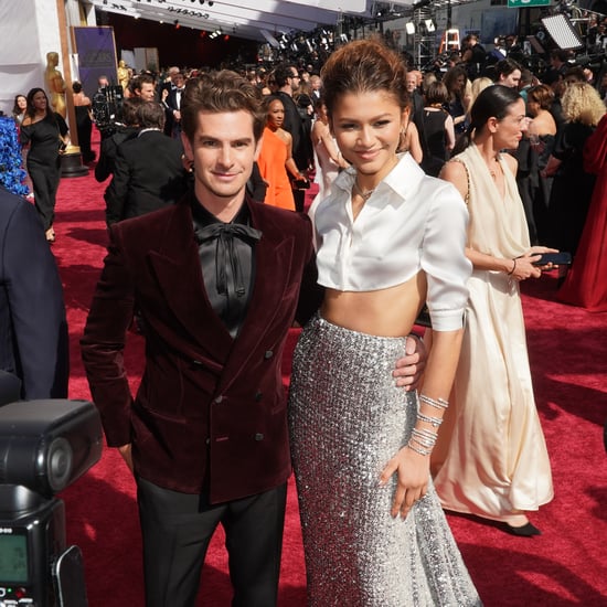 Zendaya and Andrew Garfield at the 2022 Oscars