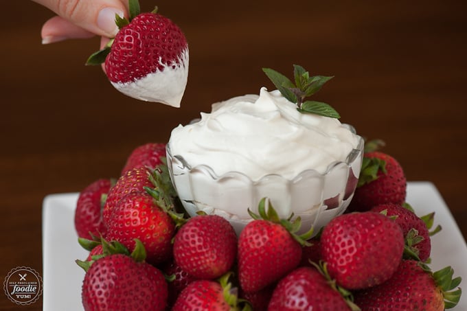 Cheesecake Fruit Dip