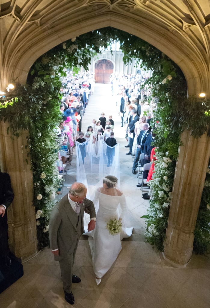 When Prince Charles Took Her Arm to Accompany Her For the Last Few Steps