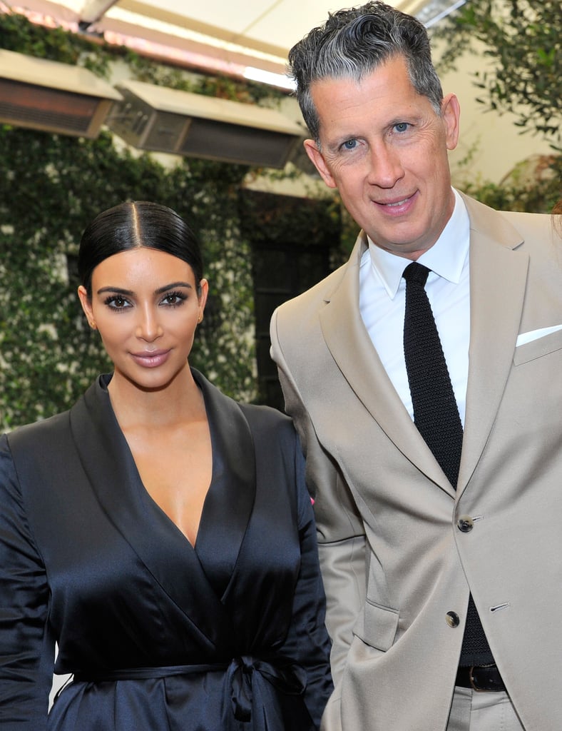 Kim rubbed shoulders with W editor Stefano Tonchi.