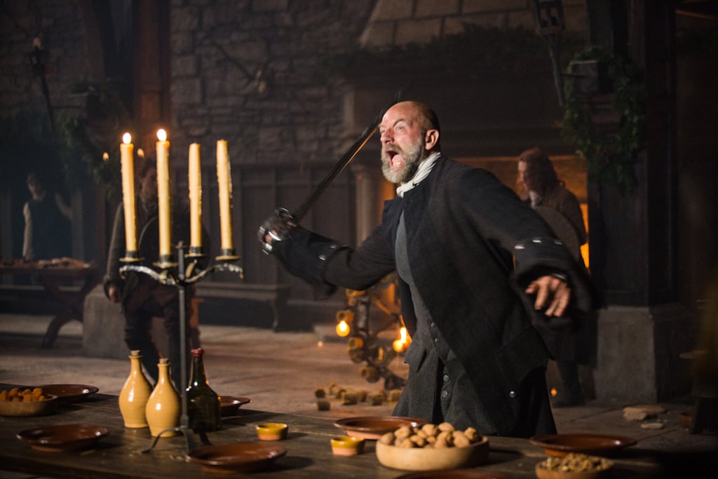Dougal (Graham McTavish) has a bit of a meltdown.