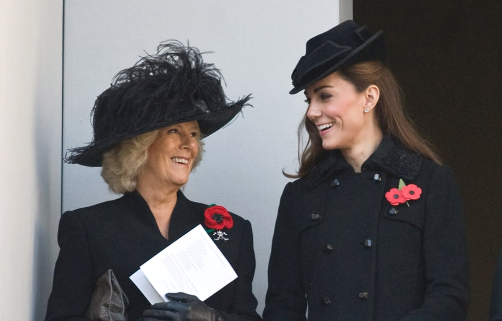 Camilla: "Do you think Harry would prefer cufflinks or these Spearmint Rhino vouchers for his birthday?"