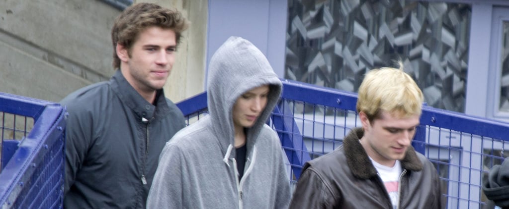Jennifer Lawrence and Liam Hemsworth Filming Mockingjay