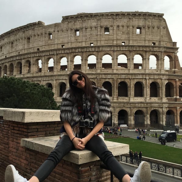 Kendall Jenner's Fendi Snapchat Tour in Rome March 2016