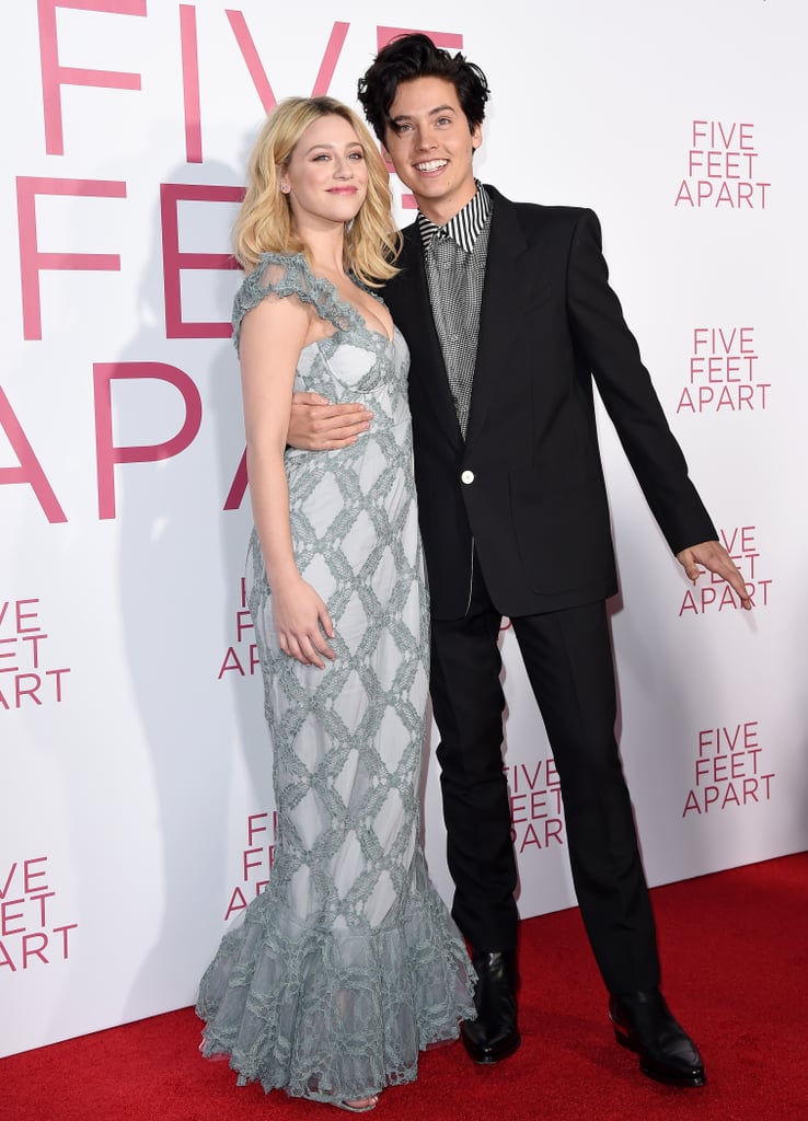 Cole Sprouse and Lili Reinhart at Five Feet Apart Premiere