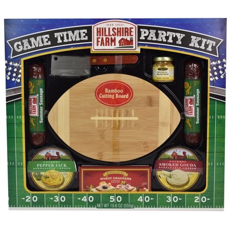 Hillshire Farm Sausage and Cheese Game Time Football Board Gift Set