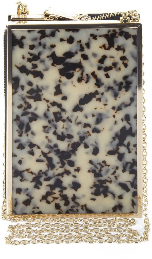 BCBG Deven Lucite Box Clutch ($248)