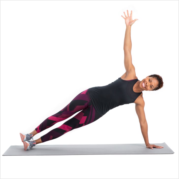 Side plank left side clearance